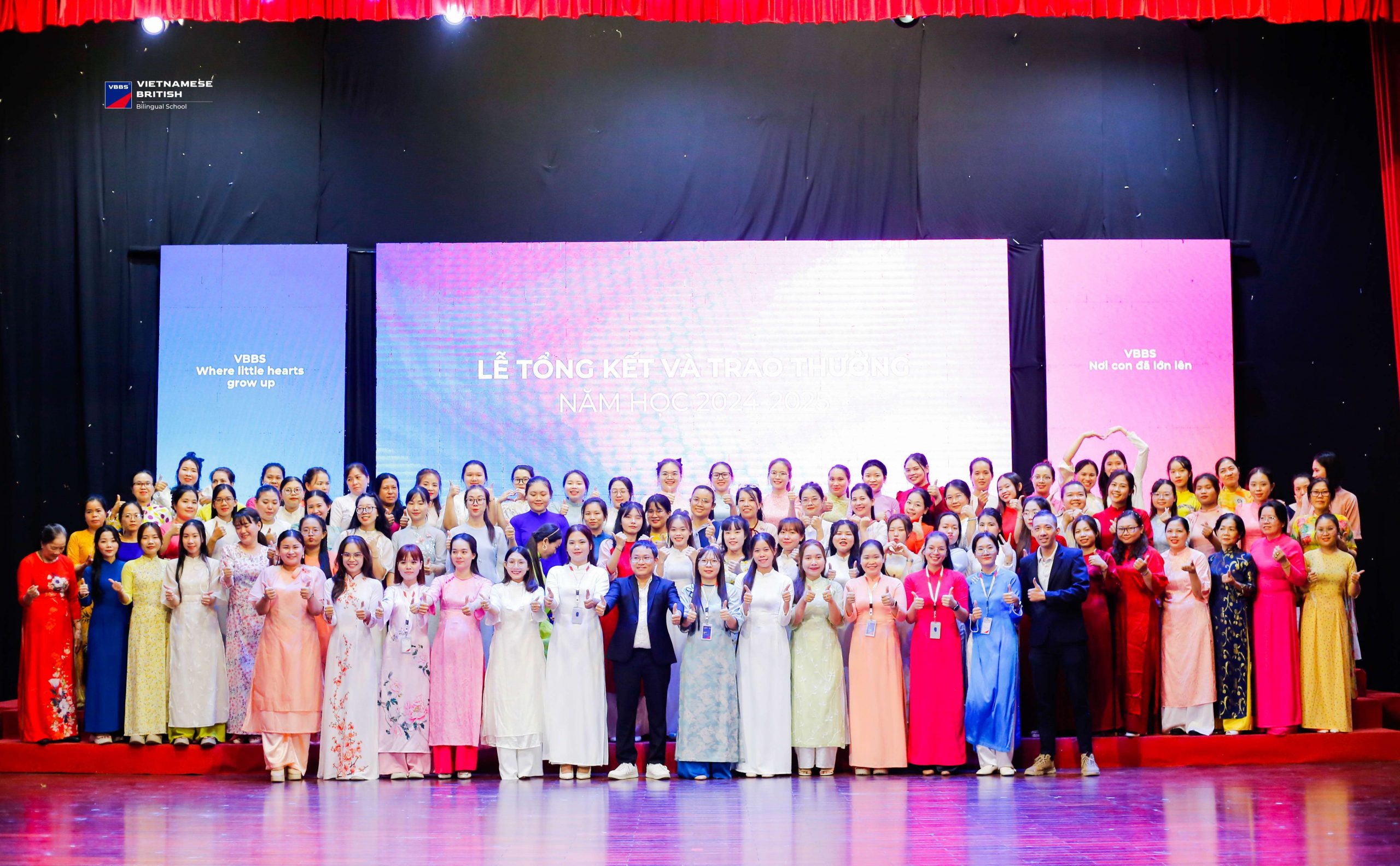 Xin được gửi lời cảm ơn chân thành nhất đến đội ngũ giáo viên, nhân viên, Ban Giám hiệu – những người thắp sáng niềm tin, giữ vững ngọn lửa đam mê trong sự nghiệp trồng người.