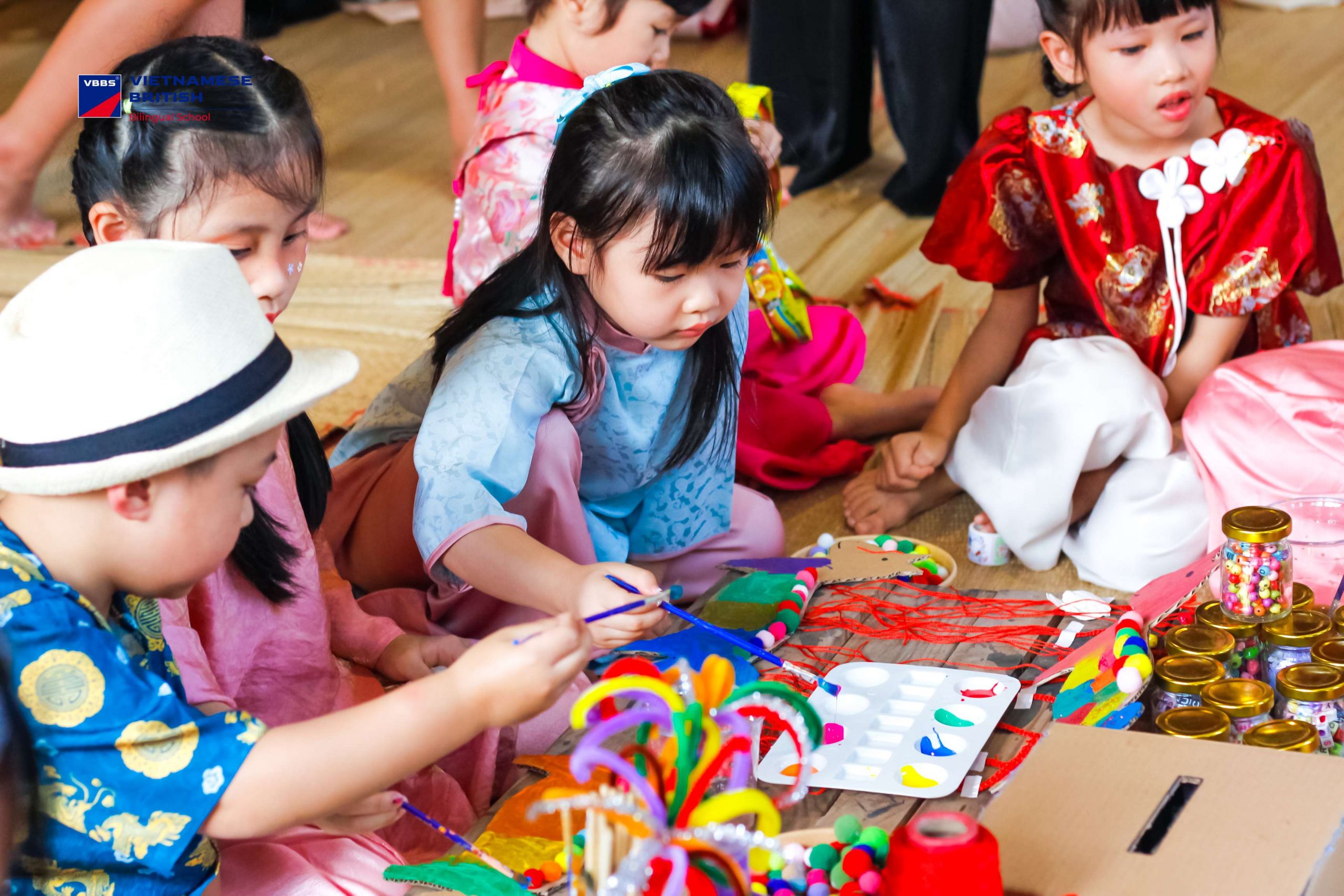 Hội Xuân VBBS 2026 với các trò chơi dân gian ngày Tết – nơi trẻ mầm non học cách kết nối gia đình và ghi nhớ Tết bằng tiếng cười.